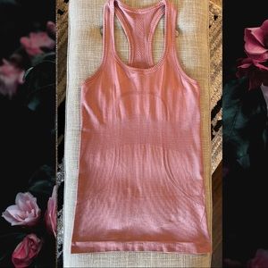Lululemon Swiftly Racer Tank mauve pink size 4